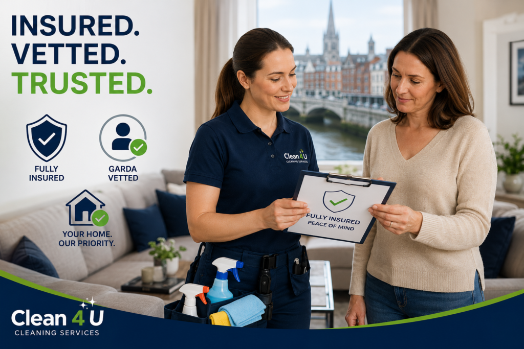 The Dublin Client’s Protection Guide: Insurance, Liability, and the Real Risks of Cash-Only Cleaning 11 clean4u-blog-dublin-protection-guide