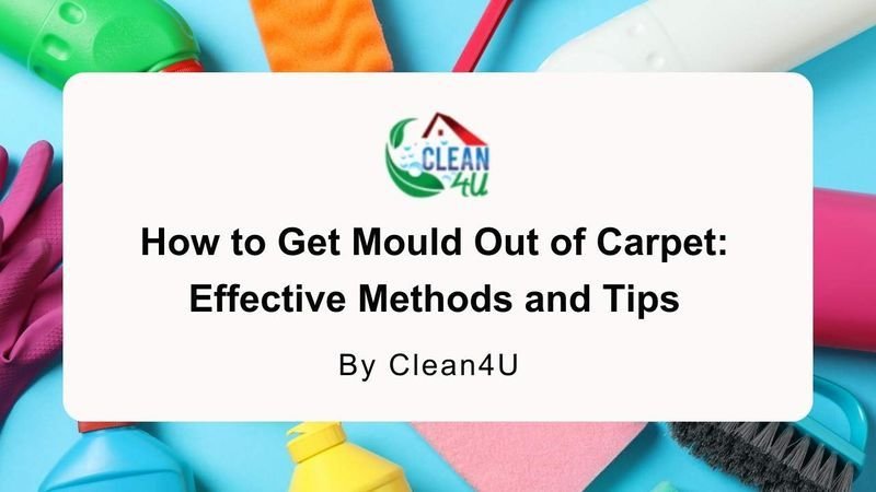 How to Get Mould Out of Carpet: Effective Methods and Tips