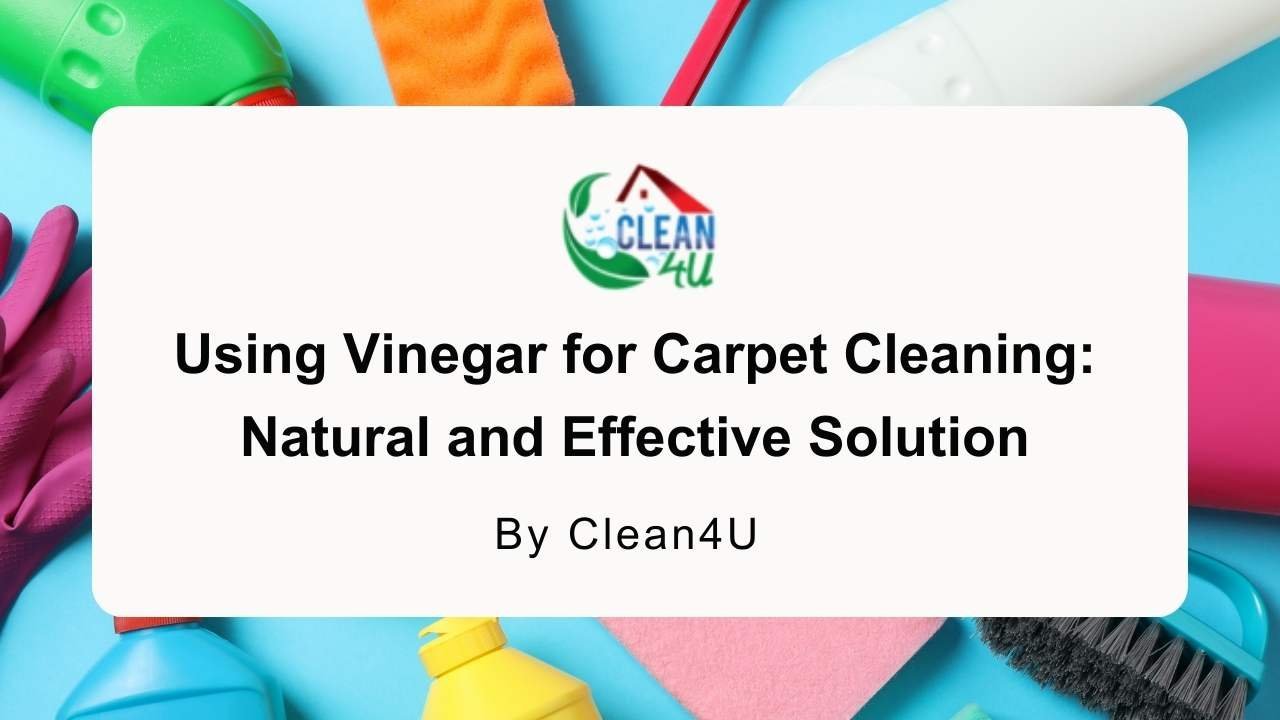 Using Vinegar for Carpet Cleaning: Natural and Effective Solution ...