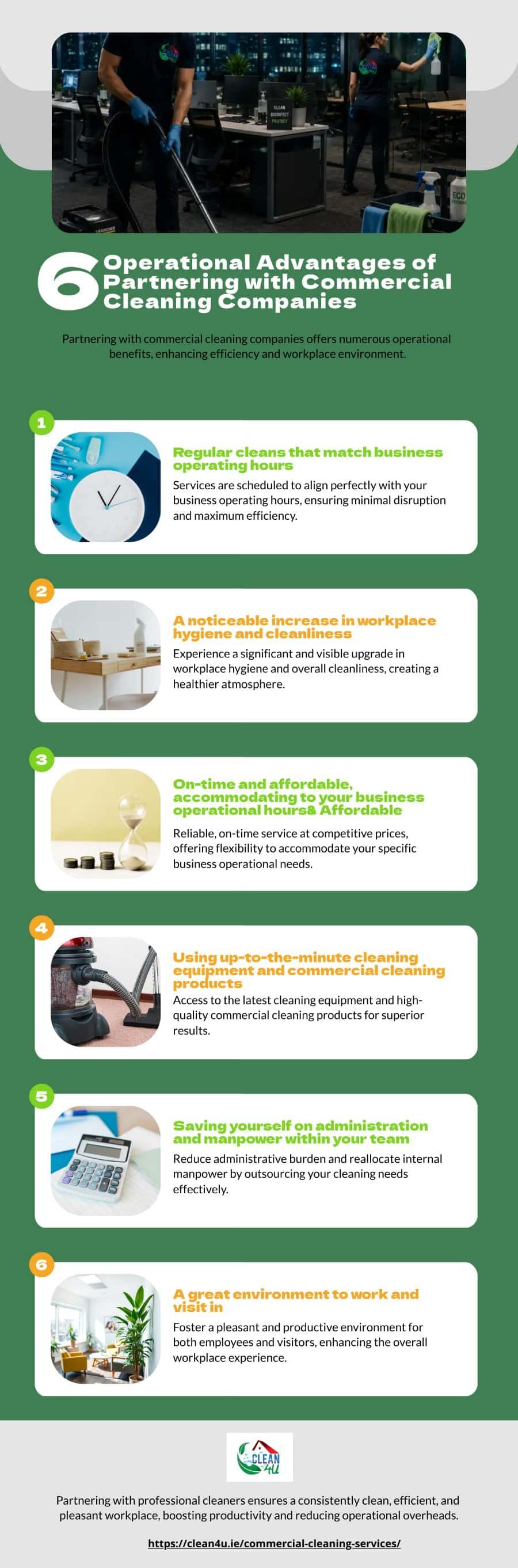 Commercial Cleaning Benefits